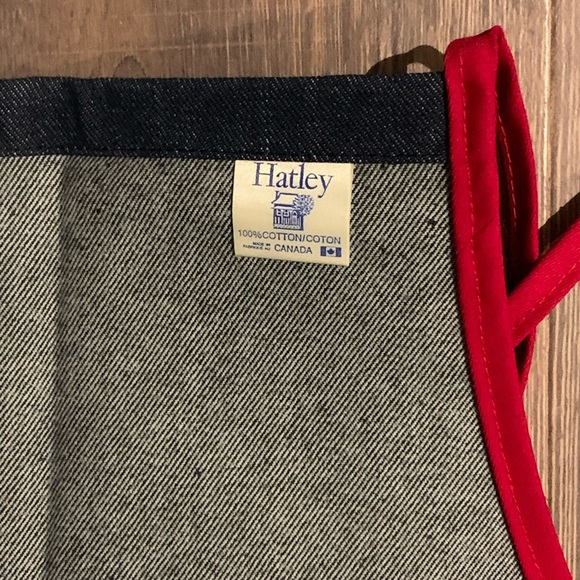 NWOT Hatley Denim adult apron - Picture 4 of 4